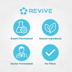 Fiber-rich blend highlighted in Revive MD Daily Green Powder Chocolate