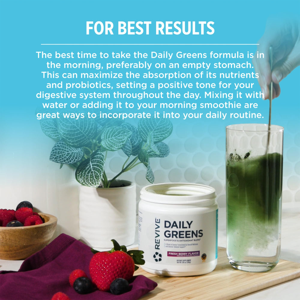 Prepared Revive MD Fresh Berry green drink