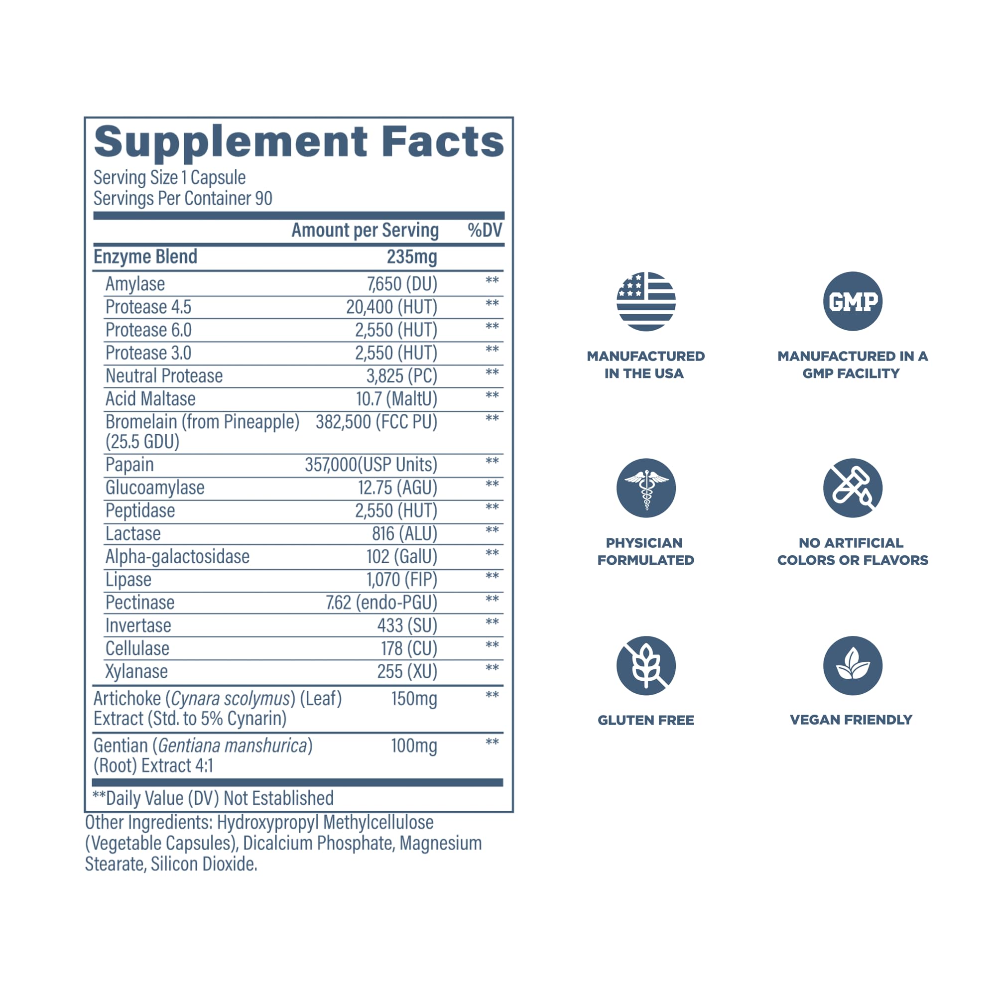 Revive MD Digest Aid dispensing capsule demonstrates easy pre-meal use