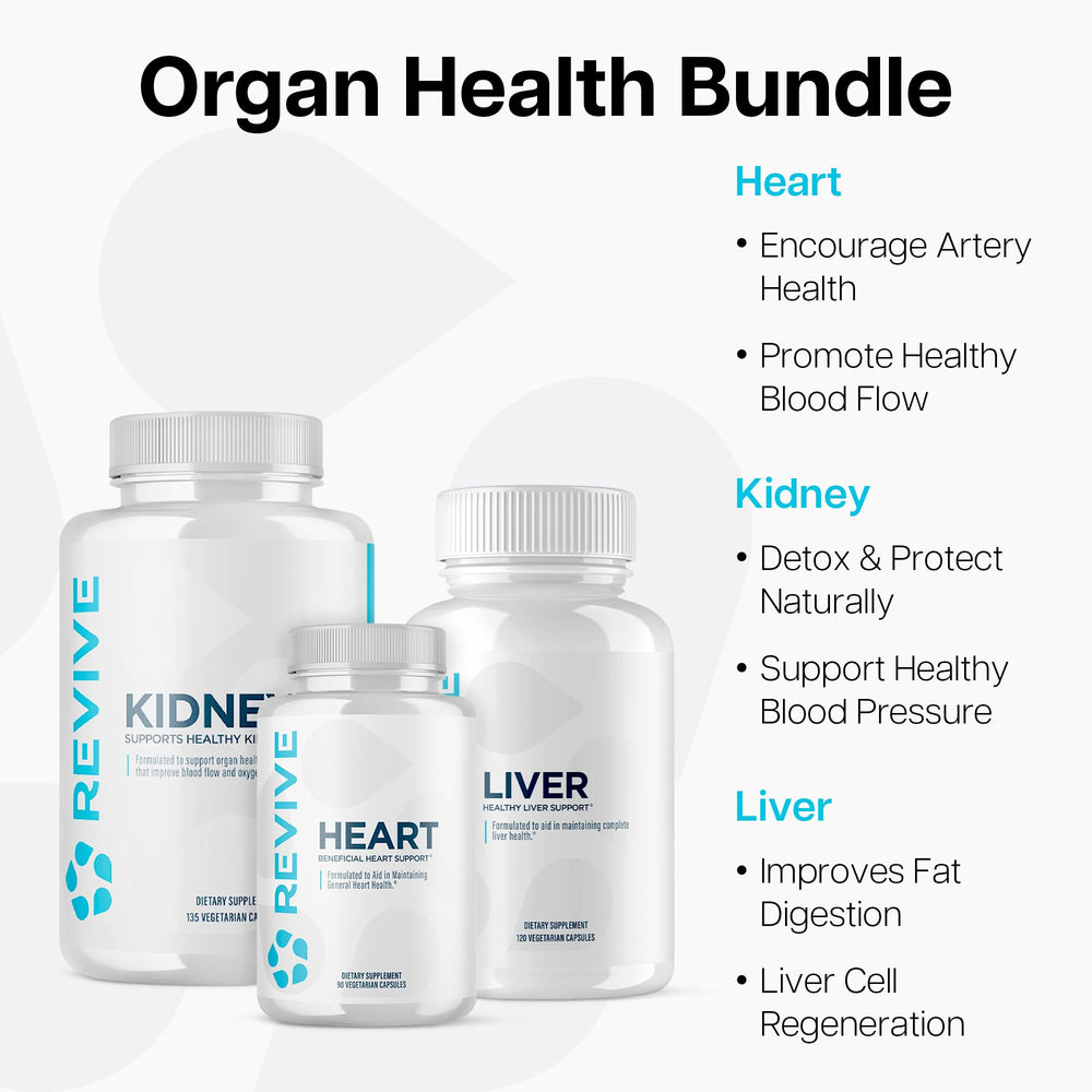 Revive MD Heart Formula capsules close-up for daily heart support