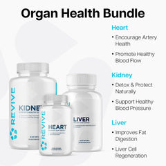 Revive MD Heart Formula capsules close-up for daily heart support