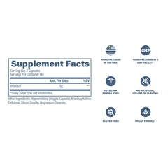 Revive MD Inositol packaging showing vegan gluten-free symbol.