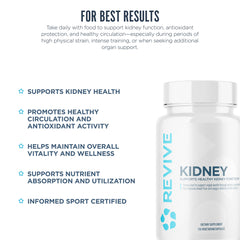 Revive MD packaging box emphasizing vegan, gluten-free and soy-free formula.