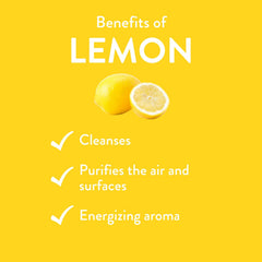 REVIVEEO Lemon essential oil diffuser mist delivering energizing aroma.