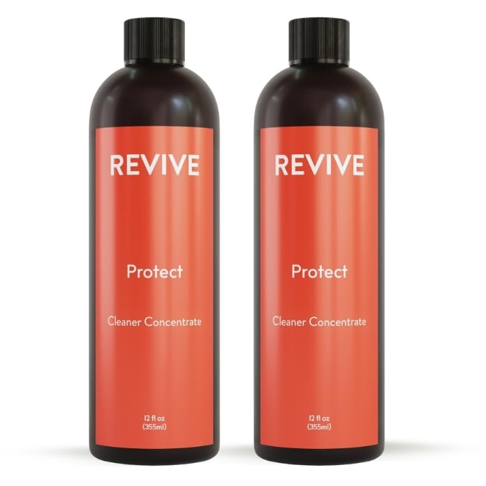 REVIVEEO Protect 2-pack front view shows a plant-based all-purpose cleaner.