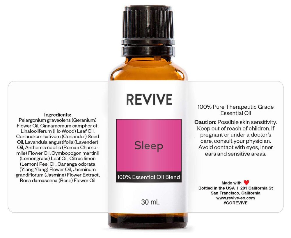 REVIVEEO Sleep diffuser setup creating a tranquil, sleep-friendly atmosphere.