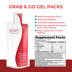 REVIVIFY Pro-Vitality Gel texture close-up for appealing consistency