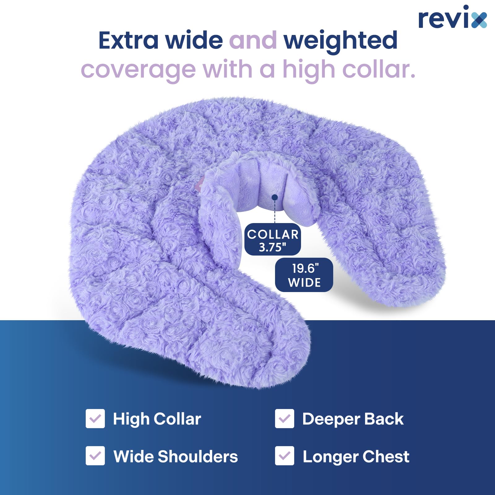 REVIX lavender and herbal filler releasing calming aroma during use