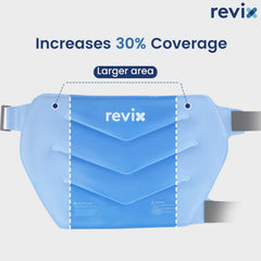 REVIX versatile wrap usable on shoulder, back, knee and more