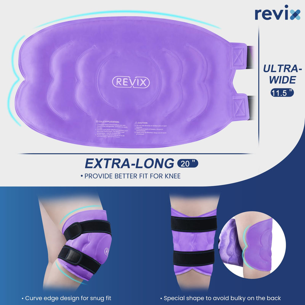 REVIX nylon outer layer provides strong cold sensation while protecting skin.