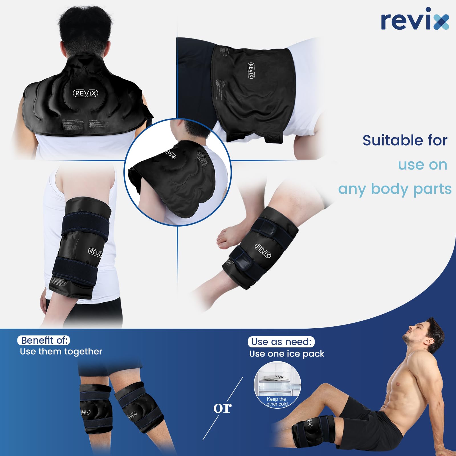 Leak-proof double-seam design prevents gel leakage for reuse.