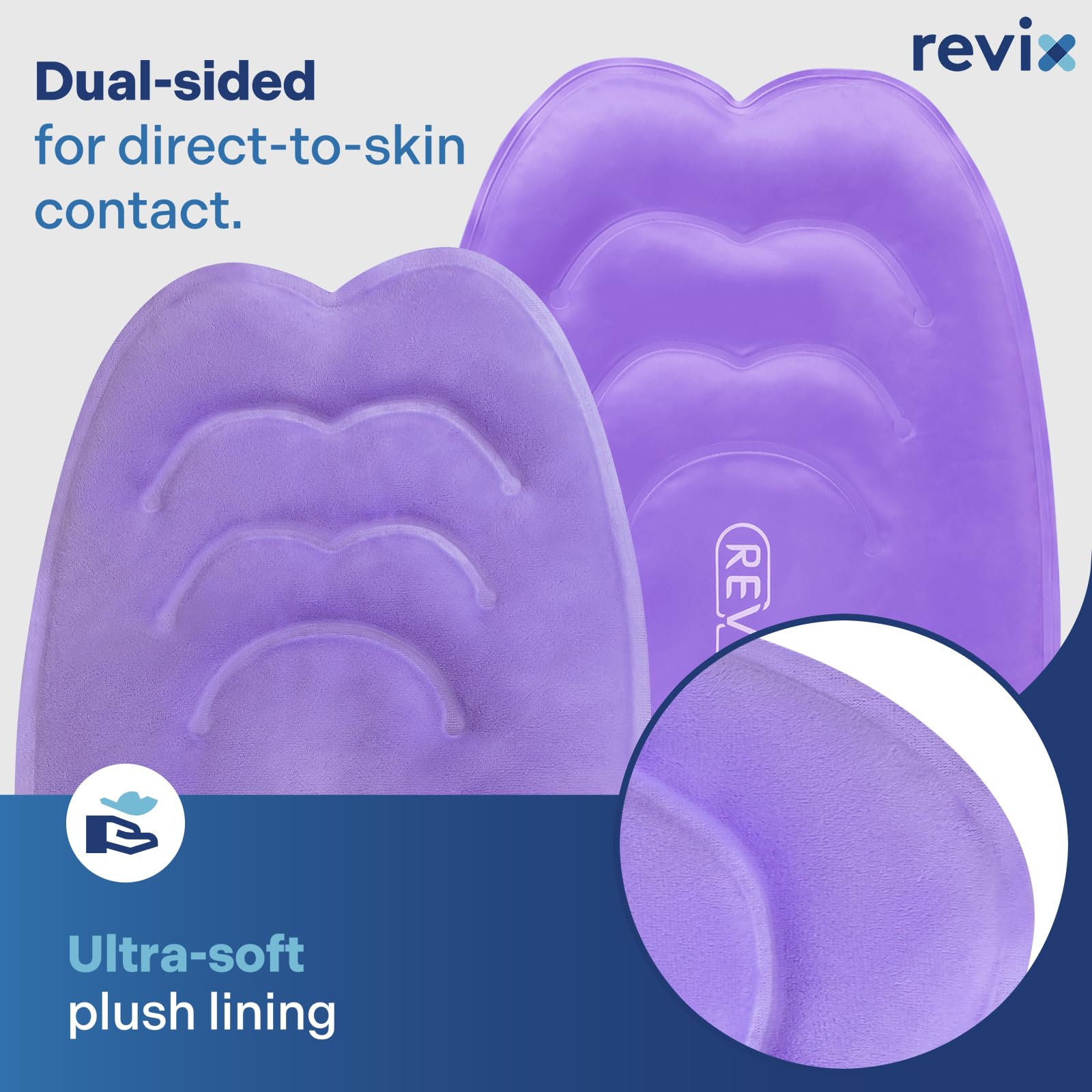 REVIX long-lasting cold focuses on sustained knee relief.