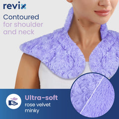 REVIX rose velvet fabric cover for a soft, skin-friendly feel