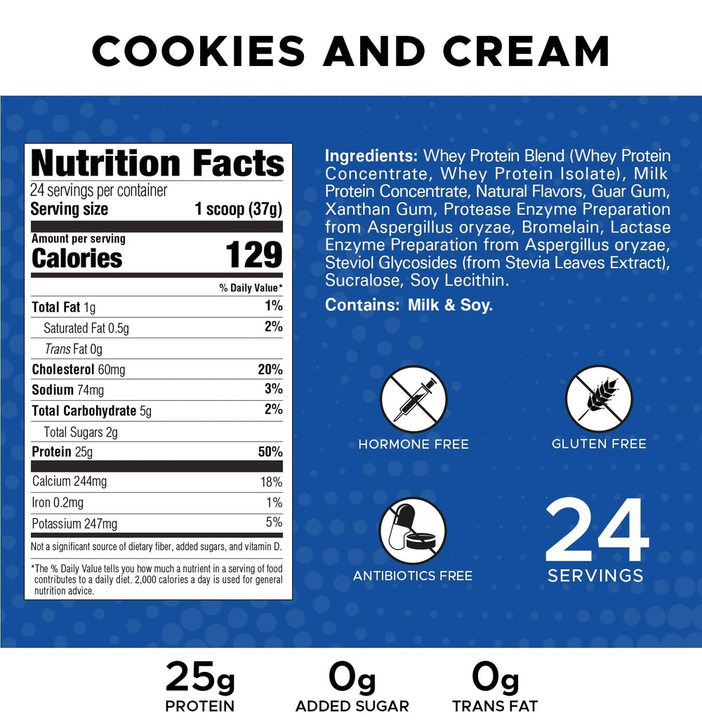 Revolution Nutrition High Whey no artificial colors signals a cleaner supplement choice.