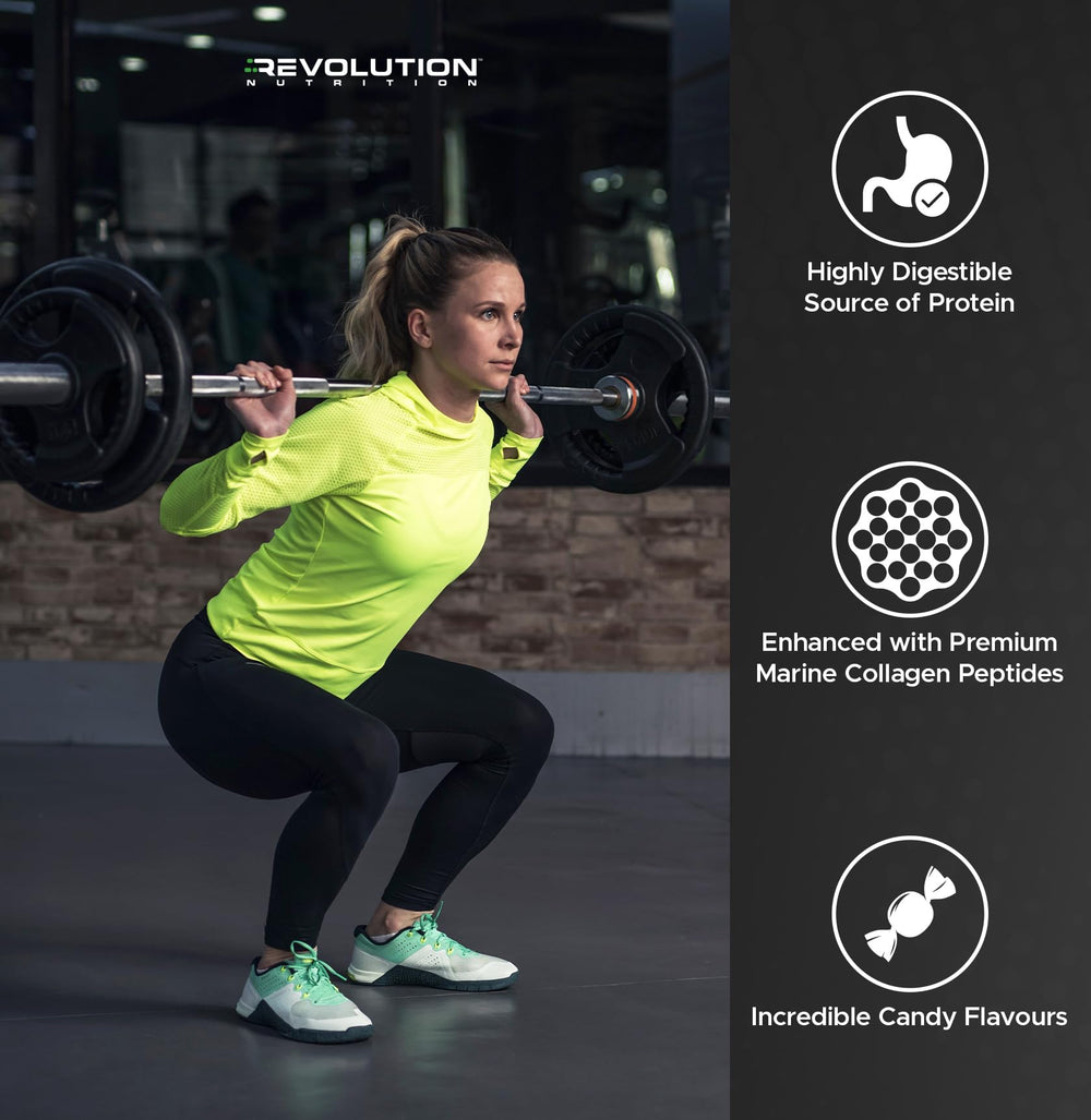 Revolution Nutrition Splash Clear Protein zero carb formula for a light shake.