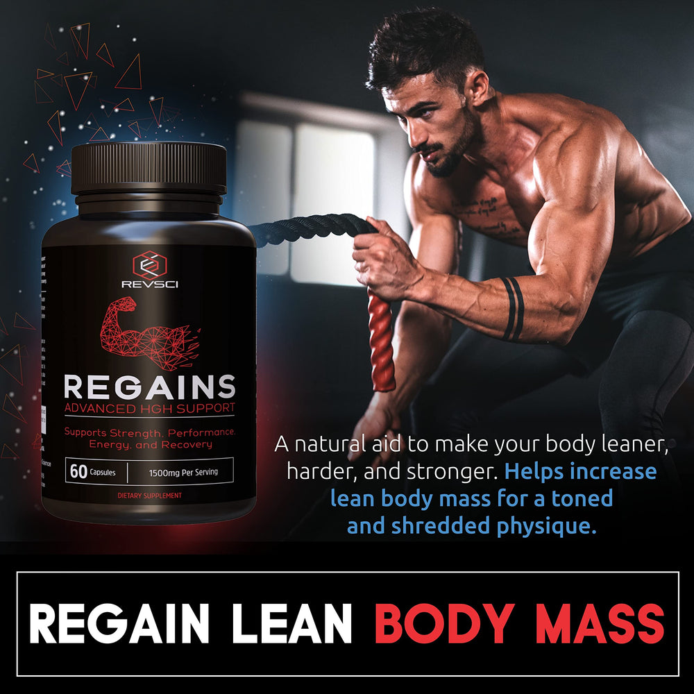 Regains HGH label showing NSF and cGMP seals for quality