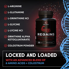 Regains HGH packaging on shelf communicates premium American-made quality