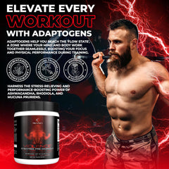 Violence non-stim preworkout bottle front highlights caffeine-free pump support.
