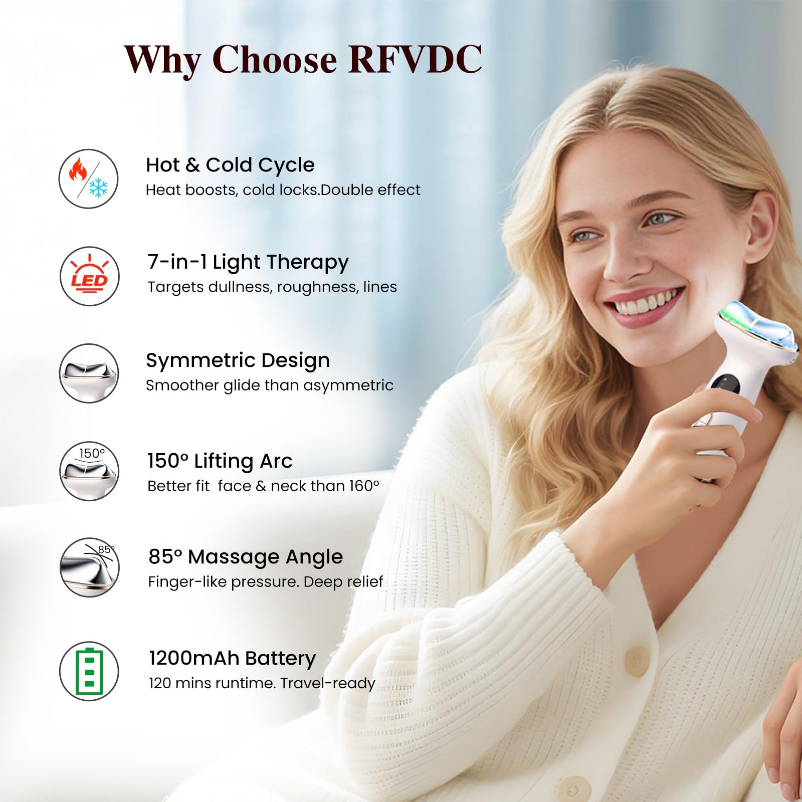RFVDC gift-ready beauty tool presented as a luxurious self-care gift.