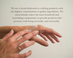Rhemede Restoration Balm application on hands demonstrates gentle daily use