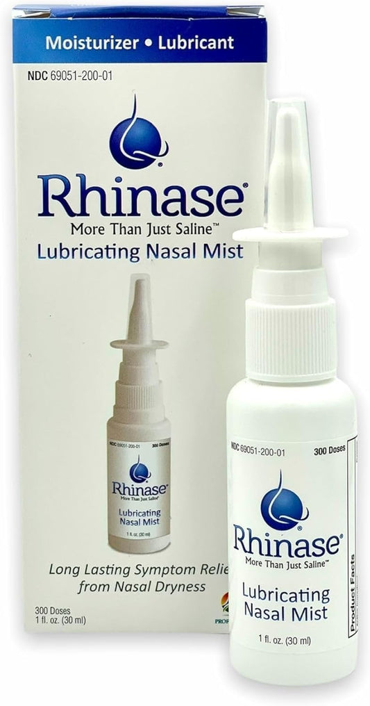 Rhinase three-pack packshot showing convenient moisture solution for travel.