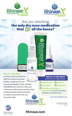 Rhinase X Combo moisture-boosting spray in action
