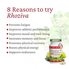 Rhoziva extraction process preserving active ingredients for potency