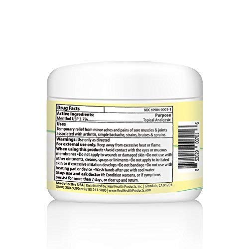 RHP Arnica Pain Relief Cream texture highlights non-greasy, massage-friendly feel.