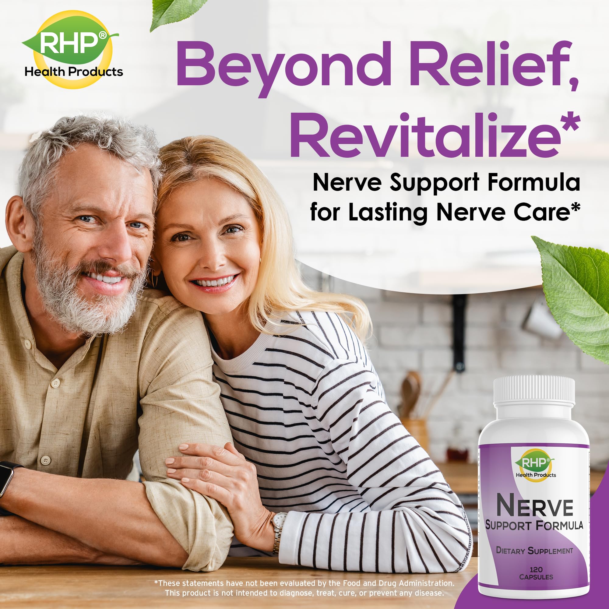 RHP folic acid bottle highlighting circulation supporting role
