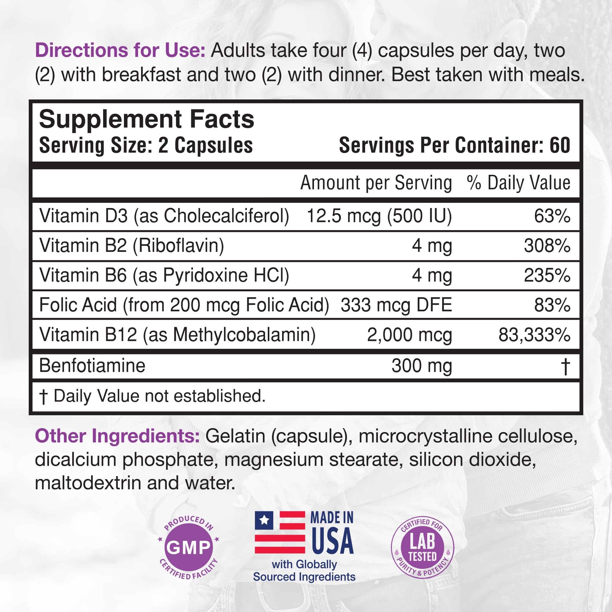 RHP methylcobalamin B12 pills for targeted nerve nourishment