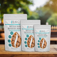 Richardson Nutritional Center raw apricot seeds and yogurt bowl, simple healthy pairing.
