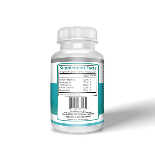 Closeup of B15 Complete capsule showing high potency formula