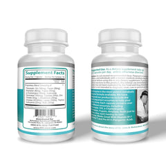 Richardson Pro Enzymes bottle back highlights supplement facts and usage directions.