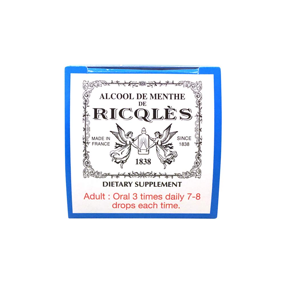 Ricqles Peppermint Oil capsules on a clean surface, a discreet dietary option for digestion.