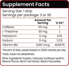 Riize Energy Strips with L-Theanine for balanced energy and smoother focus.
