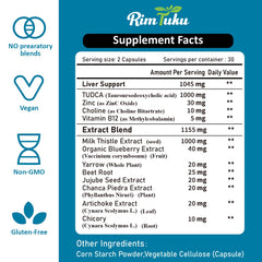 RimTuku bile salts focus supports detox pathways in packaging visuals