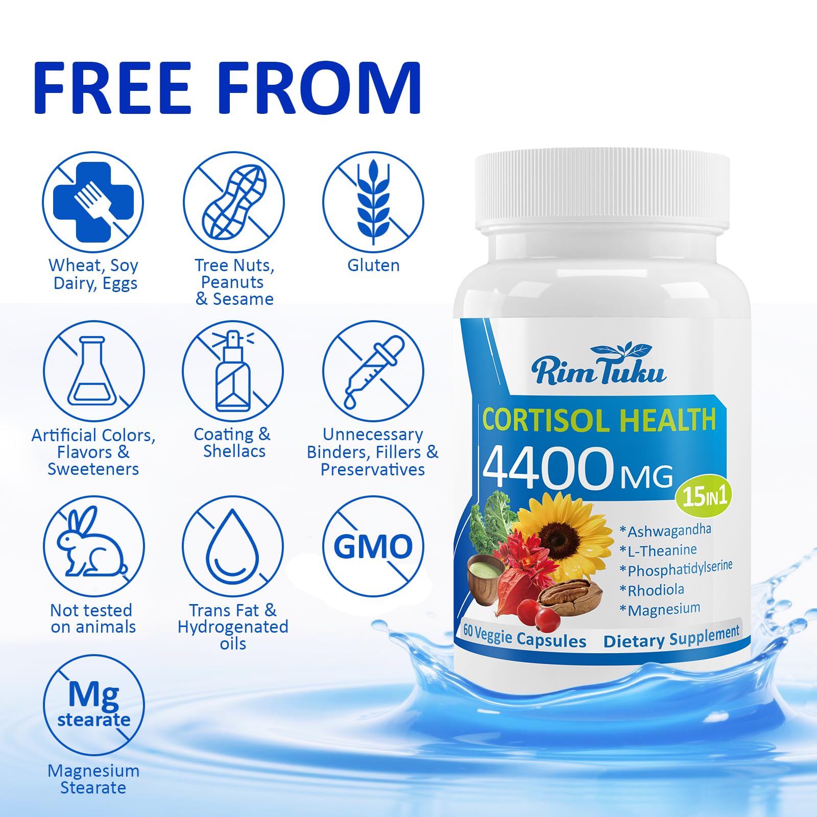 RimTuku Cortisol morning routine scene suggesting steady mood throughout the day