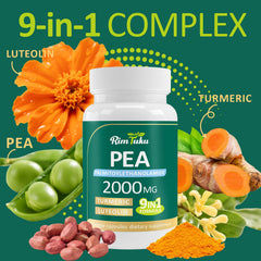 RimTuku Liposomal Pea bottle label showing ingredients and benefits