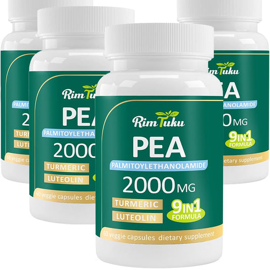 RimTuku liposomal PEA bottle for daily comfort support and enhanced absorption.