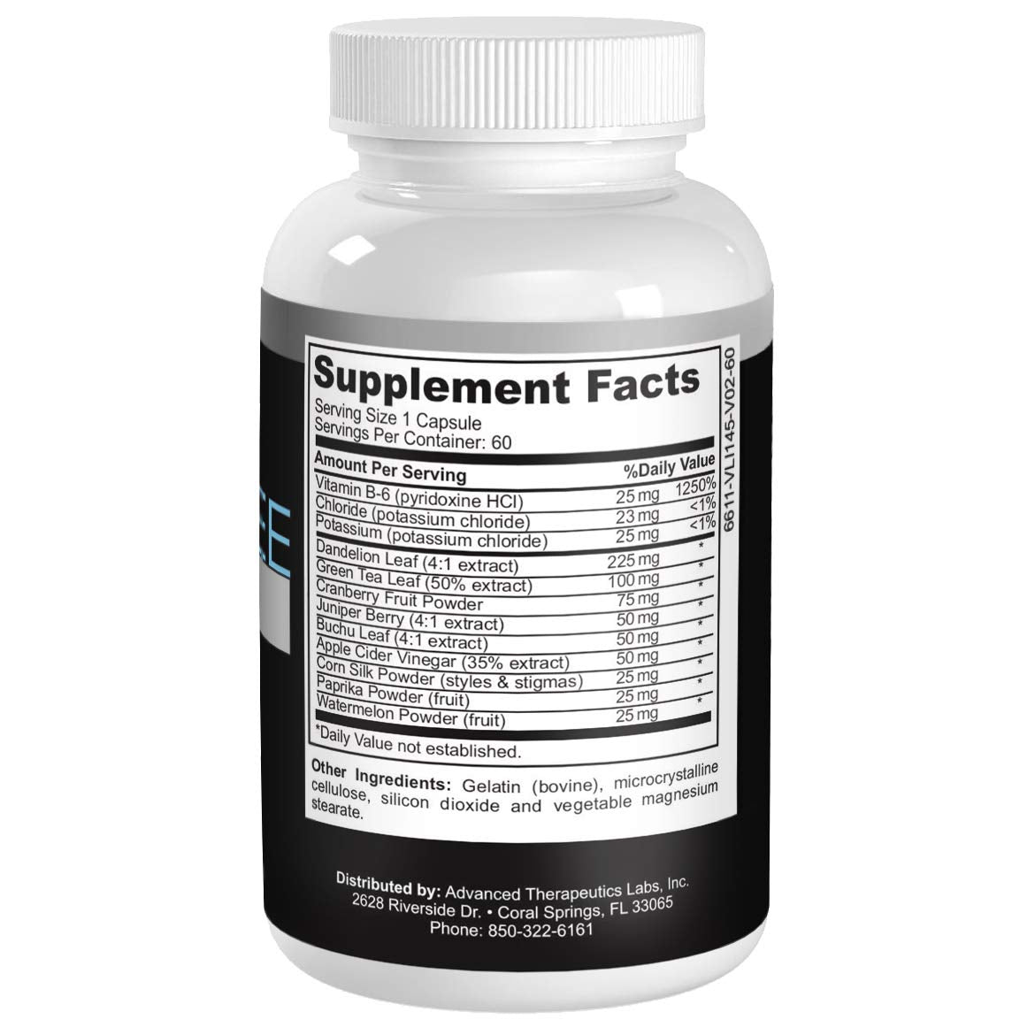 Ring Free tinnitus relief capsules close-up, showcasing convenient daily dose.
