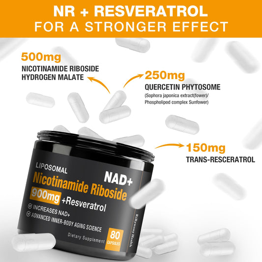 RiRywony Health NAD supplement box front view for aging support