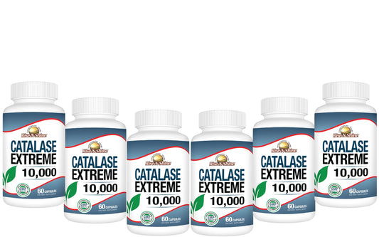 Rise-N-Shine Catalase Extreme ingredients label with Saw Palmetto and Biotin
