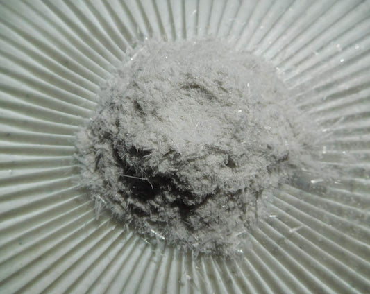 Rise Perspective Selenite Powder in a resealable bag for cleansing and crystal care.