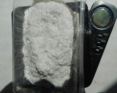 Rise Perspective Selenite Powder ready for tumbling and lapidary projects.