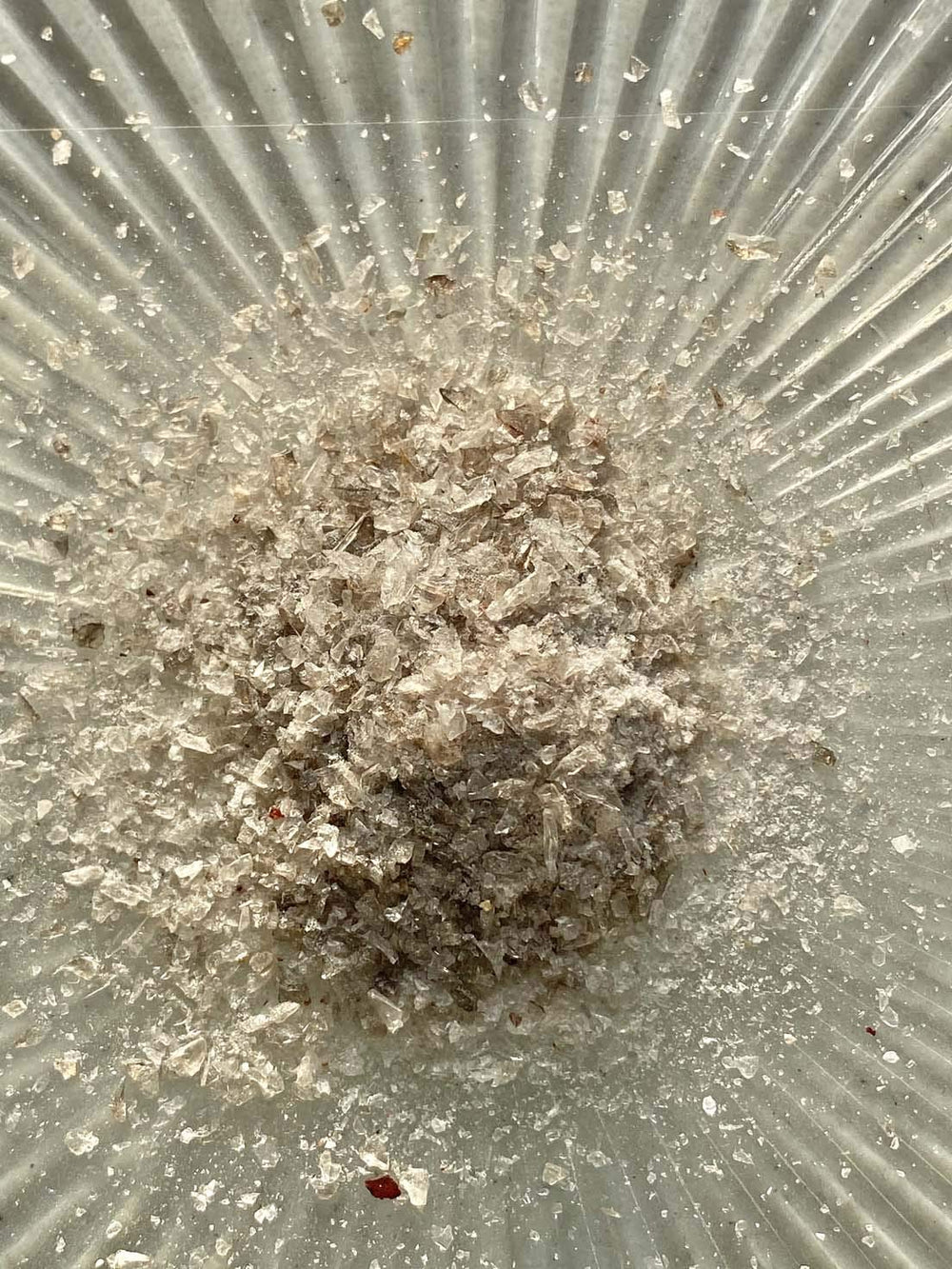 Rise Perspective smoky quartz powder 1mm for art projects and grounding use.