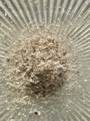 Rise Perspective smoky quartz powder 1mm for art projects and grounding use.