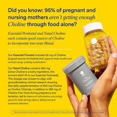 Omega-3 DHA sourced from microalgae in Ritual Postnatal Multivitamin