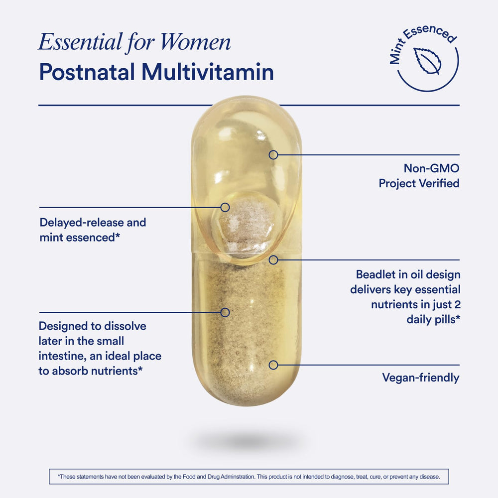 Close-up of omega-3 DHA and choline components in Ritual formula