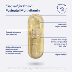 Close-up of omega-3 DHA and choline components in Ritual formula