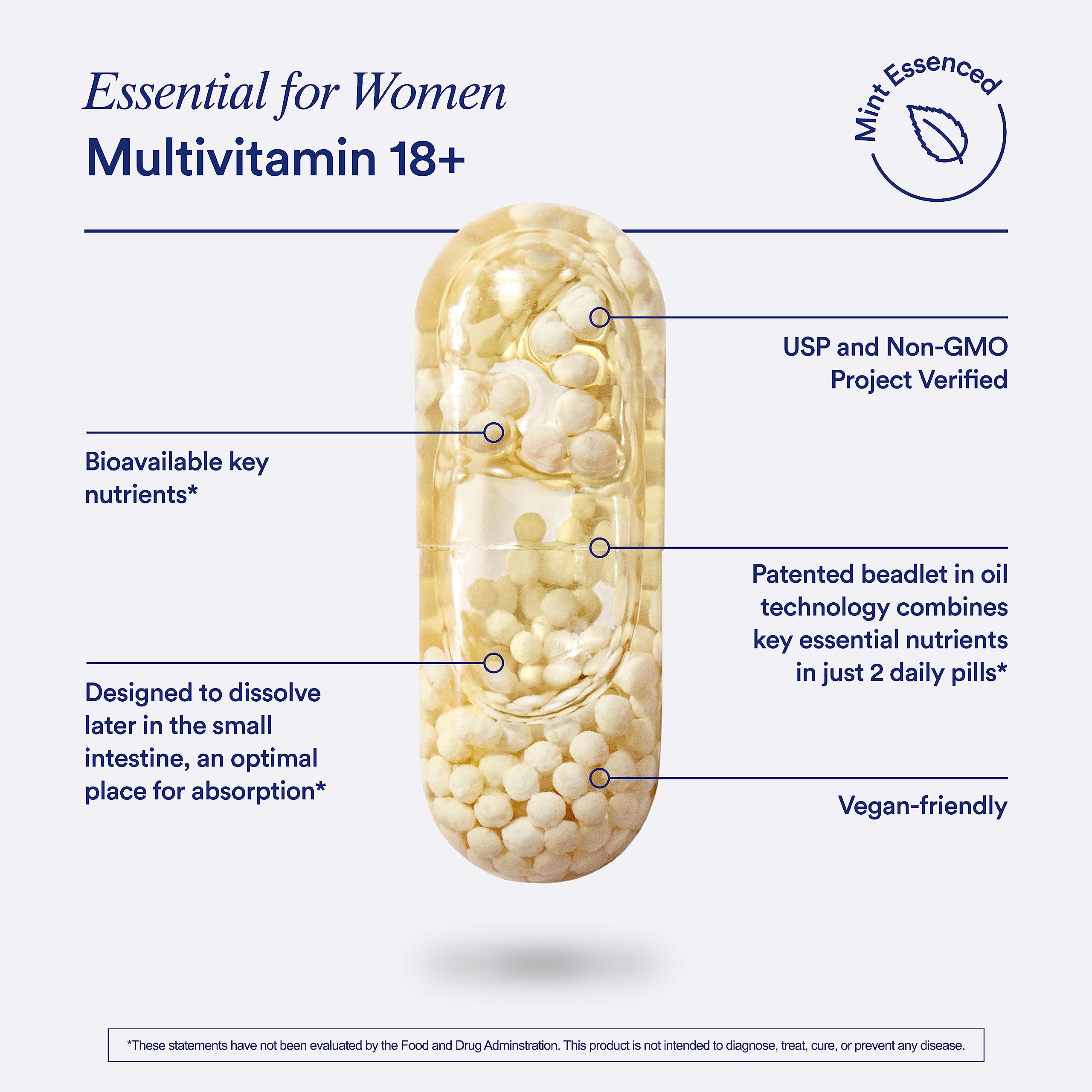 Ritual multivitamin women 18+ daily dosage ready for morning routine